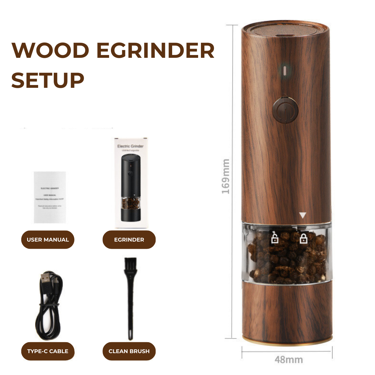 Egrinder Premium Wood